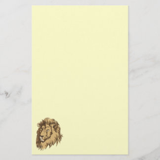 Papeterie Tête de lion