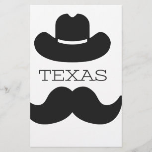 Papeterie Texas en blanc