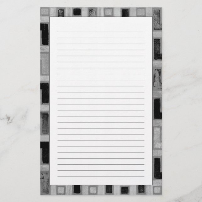 Papeterie Textile de Mudcloth d'Africain avec les motifs