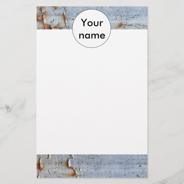 Papeterie Texture de peinture d'épluchage (Devant)