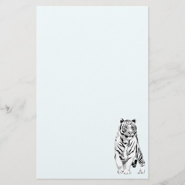 Papeterie Tiger2 blanc stationery_vertical.v2. (Devant)