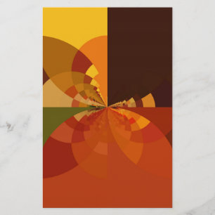 Papeterie Tonalité Terre Art couleur Abstrait Design d'impre