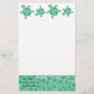 Papeterie Tortues mosaïques