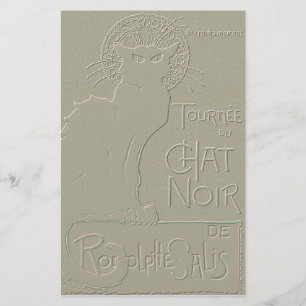 Papeterie Tournée du Conversation Noir, Théophile Steinlen
