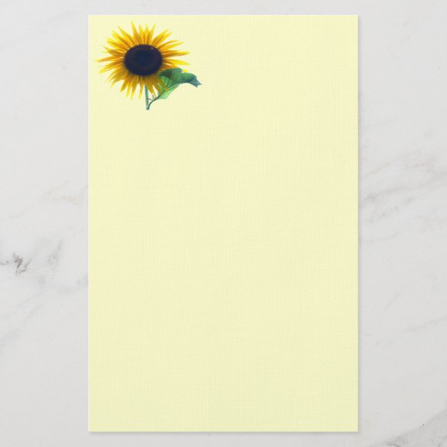 Papeterie Tournesol en pleine floraison (Devant)
