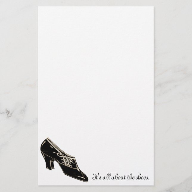 Papeterie Tout au sujet des chaussures… (Devant)