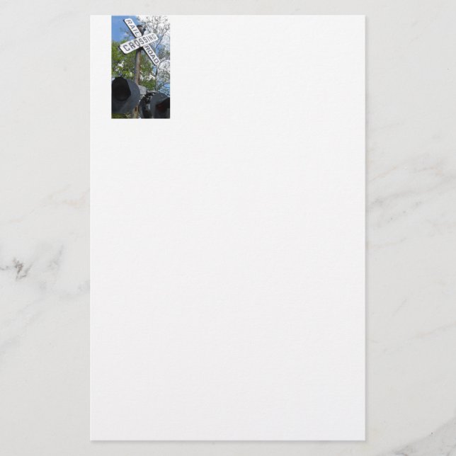 Papeterie Traversée ferroviaire (Devant)