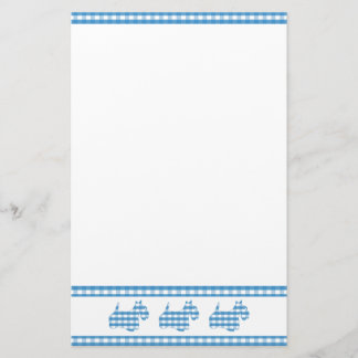 Papeterie Trois chiens écossais En vichy