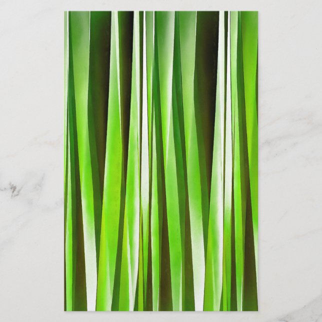 Papeterie Tropical Green Riverweed (Devant)