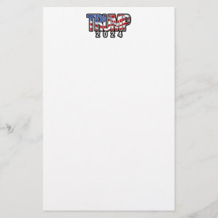 Papeterie Trump 2020 - Drapeau d'embrasement