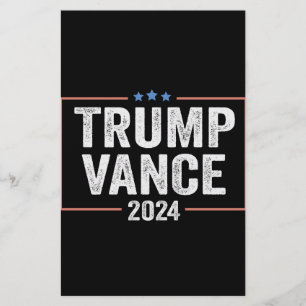 Papeterie Trump Vice-président Vance 2024 élection président