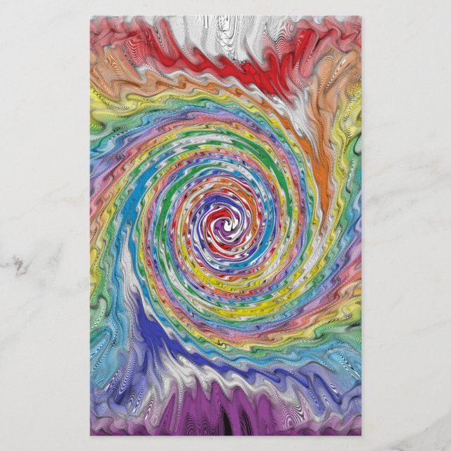 Papeterie Un éclat coloré (Devant)