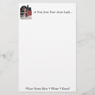 Papeterie Une note de votre Madame Stationary d'Avon