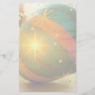 Papeterie Une Teardrop en forme d'ornement de Noël