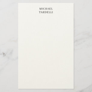 Papeterie Unique Moderne Minimaliste Simple
