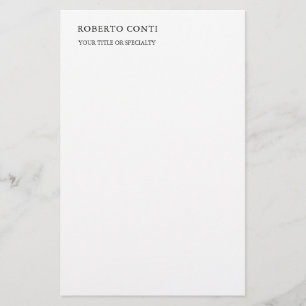 Papeterie Unique Moderne Simple Minimaliste