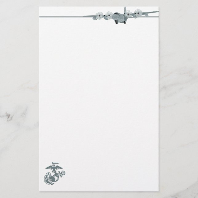 PAPETERIE USMC C-130 (Devant)