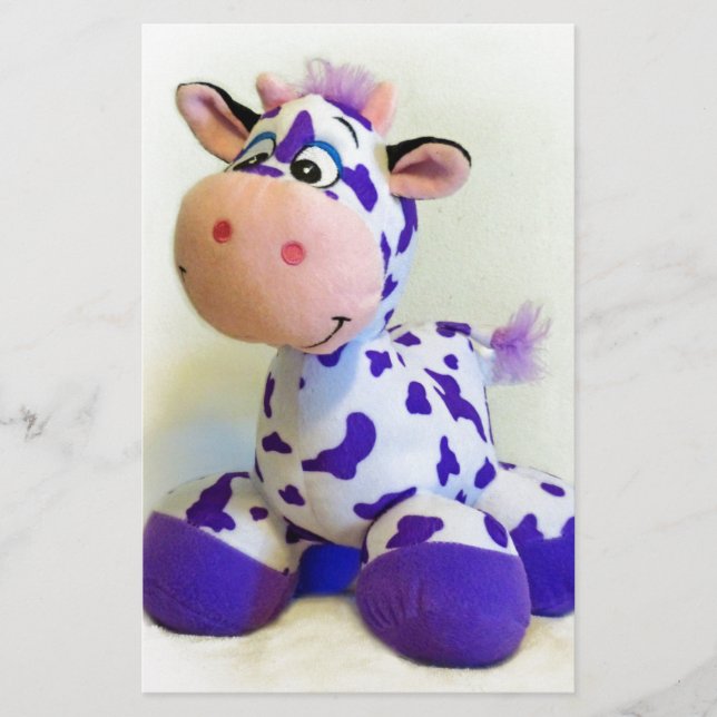 Papeterie Vache pourpre (Devant)