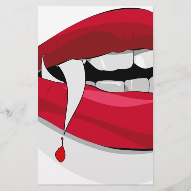 Papeterie vampire (Devant)