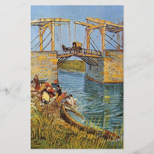 Papeterie Van Gogh Vincent - le pont de Langlois (Devant)