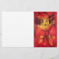 VÊTEMENT AVEC RIBBON ROUGE / Bal mascarade vénitie