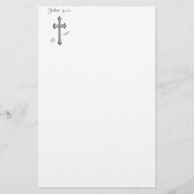 Papeterie Vêtements de John 3:16 (Devant)