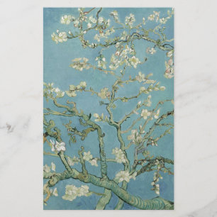 Papeterie Vincent Van Gogh Ammond Blossom Floral Peinture