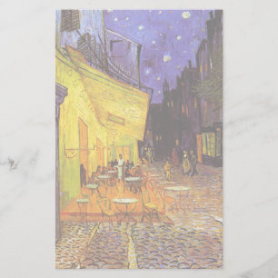 Papeterie Vincent Van Gogh Café Terrasse Au Night Fine Art