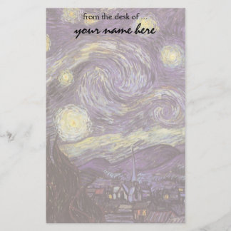 Papeterie Vincent van Gogh - Nuit étoilée