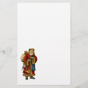 Papeterie Vintage Noël Vieux Monde Père Noël