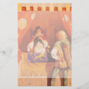 Papeterie Vintage Robin des Bois rencontre Maid Marian par N