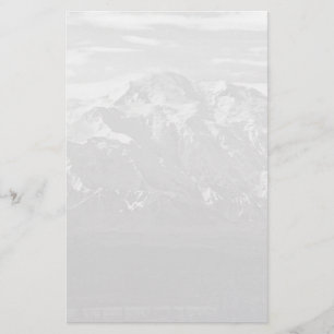 Papeterie Vintage USA Alaska Mt Mckinley Parc national 1970