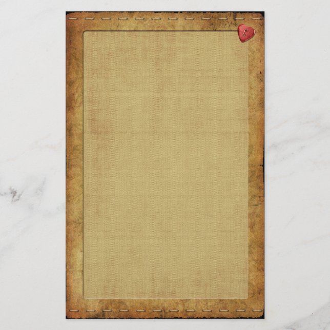 Papeterie Vintage Whimsy Heart (Devant)