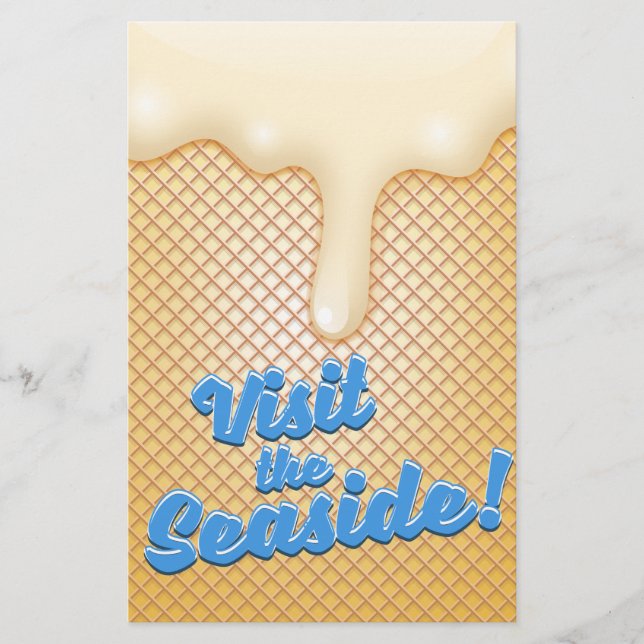 Papeterie Visiter le bord de mer (Devant)