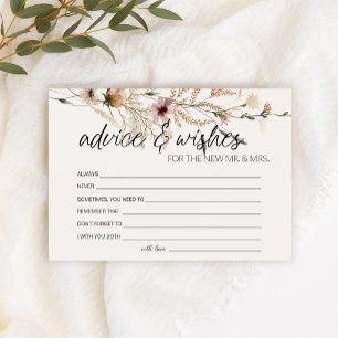 Papeterie Vœux de mariage de conseils botaniques vintage