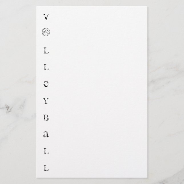 Papeterie Volleyball (Devant)