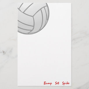 Papeterie Volleyball réglé de transitoire de bosse