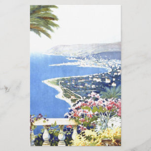 Papeterie Voyage en Europe San Remo Italie Vintage