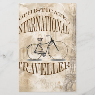 Papeterie Voyageur international sophistiqué