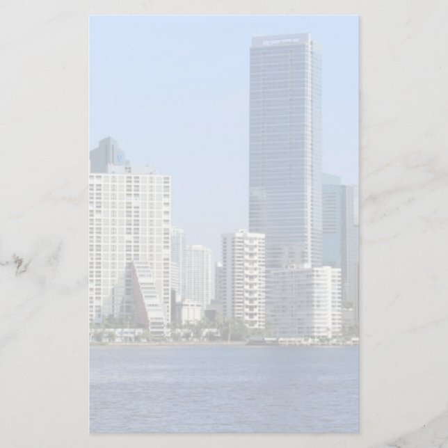 Papeterie Vue d'horizon de Miami (Devant)