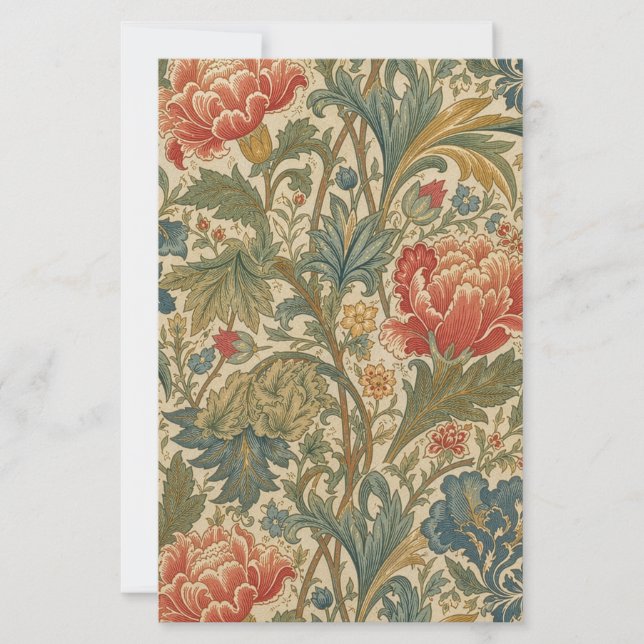 Papeterie William Morris Floral Chintz (Devant)