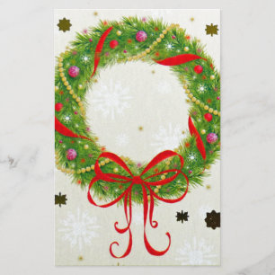 Papeterie Wreath de Noël