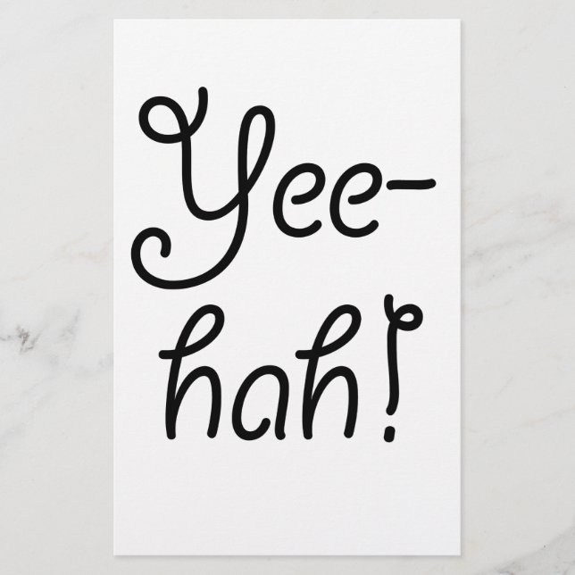 Papeterie Yee-hah ! (Devant)