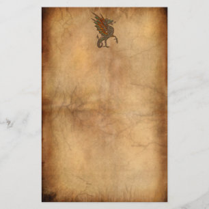 Papeterie Yes Old Medieval Dragon Design