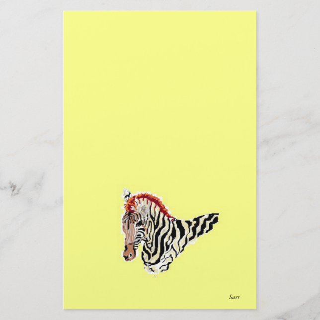 Papeterie / Zebra (Devant)