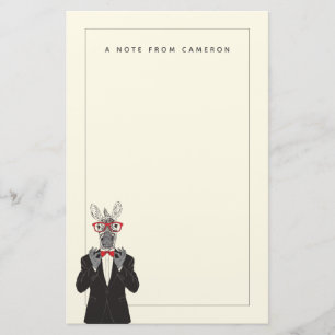 Papeterie Zebra Gentleman  Ajouter votre nom