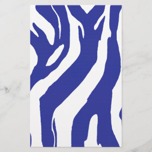 Papeterie Zèbre bleu