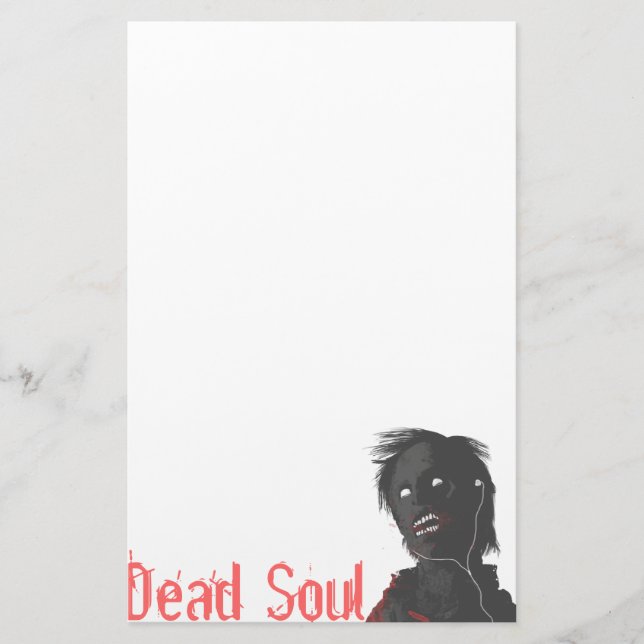 Papeterie Zombie ! ! Morte Soul Stationnaire (Devant)