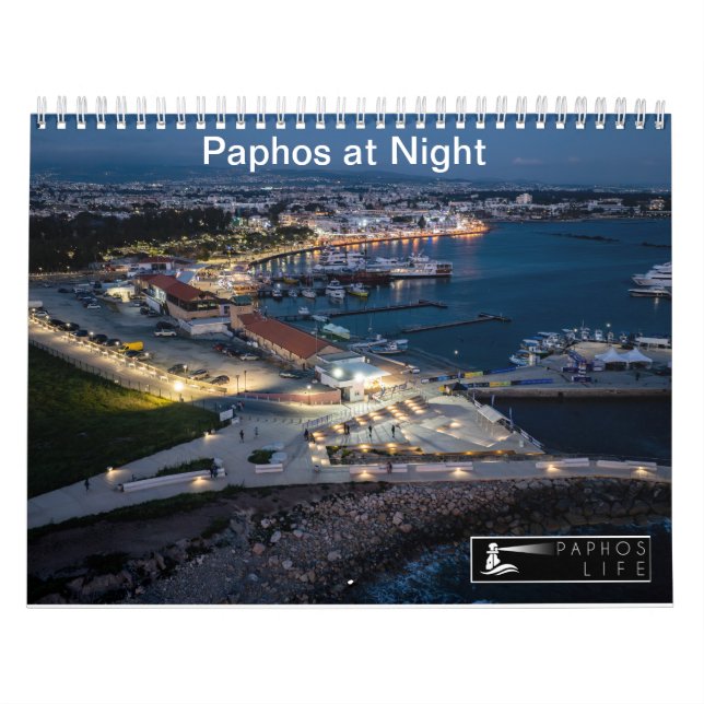 Paphos à la Nuit Calendrier par Paphos Life (Protection)