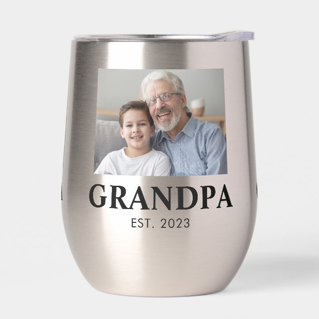 Papi a fondé la journée des grands-parents en phot (Gauche)